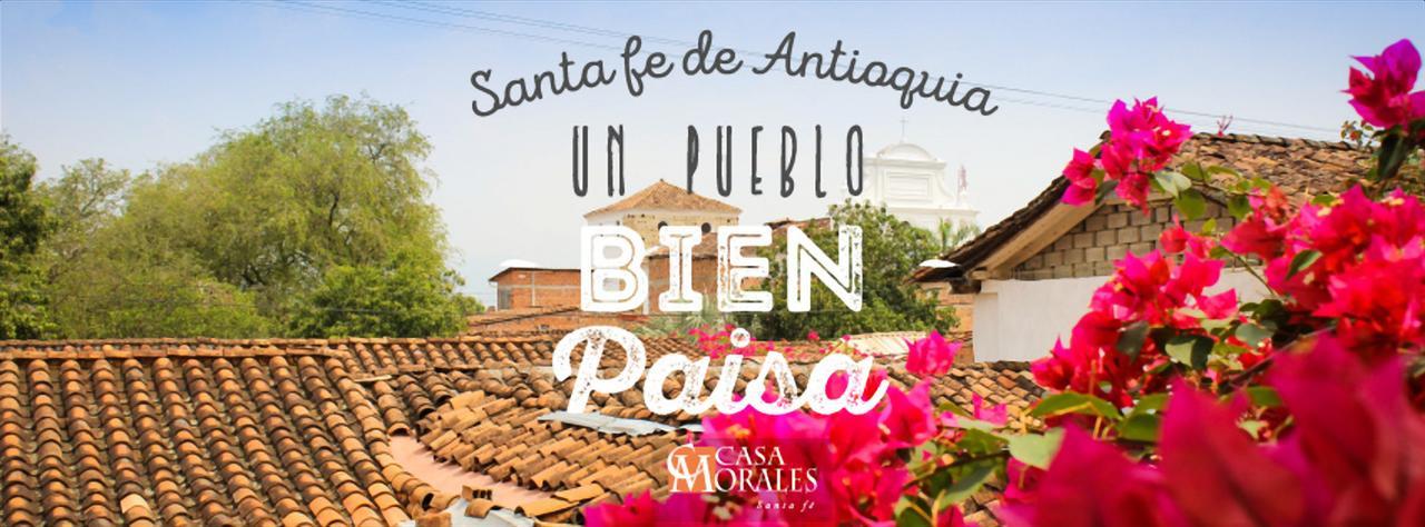 Casa Morales Santa Fe Santa Fe de Antioquia Bagian luar foto